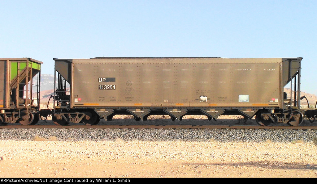 WB Loaded Coal Hooper Frt at Erie NV W-Pshr -78